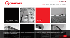 Desktop Screenshot of graakjaer.com
